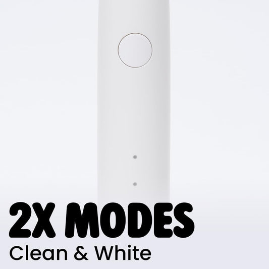 Spotlight Oral Care Sonic One Electric Toothbrush for Adults - Rechargeable Sonic Toothbrush, Made by Dentists, Deep Cleaning, Extra Heads, 2 Brushing Modes, Suitable for Sensitive Teeth & Gums, White