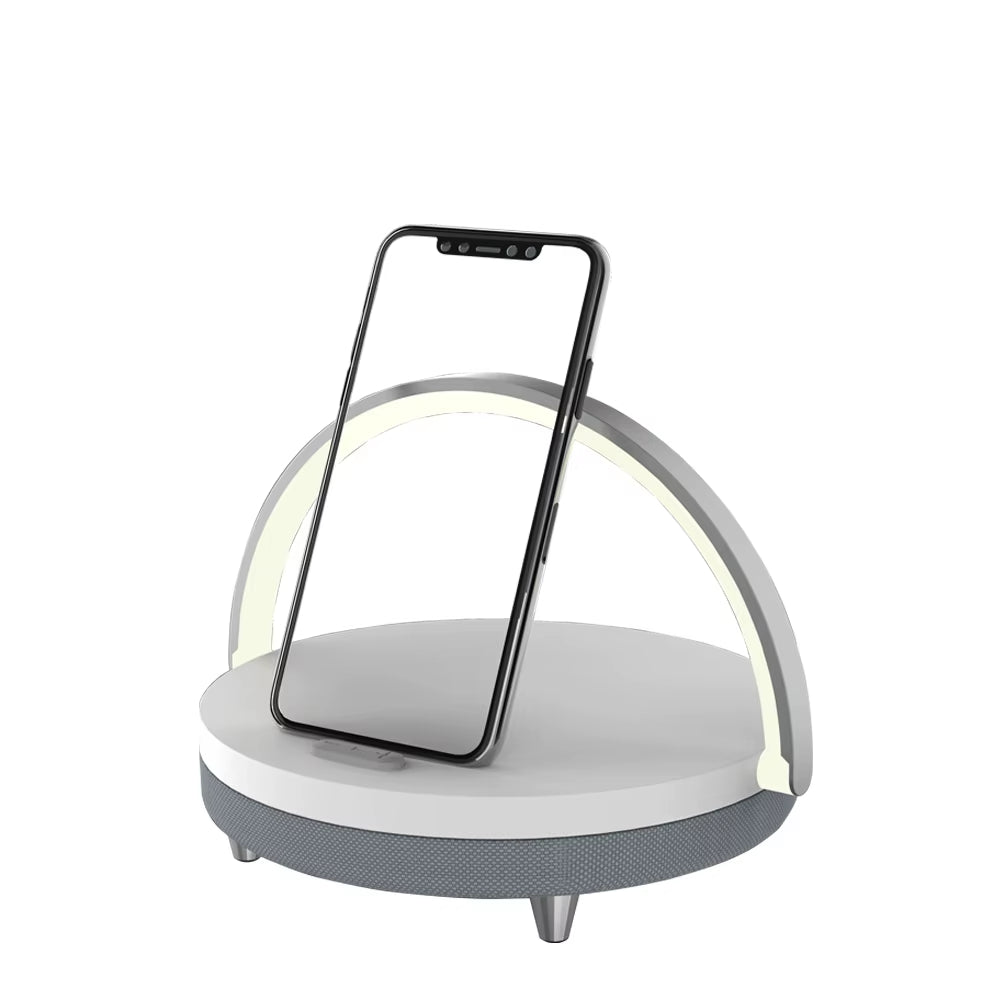 Wireless Chargers Wood LED Lamp High Power