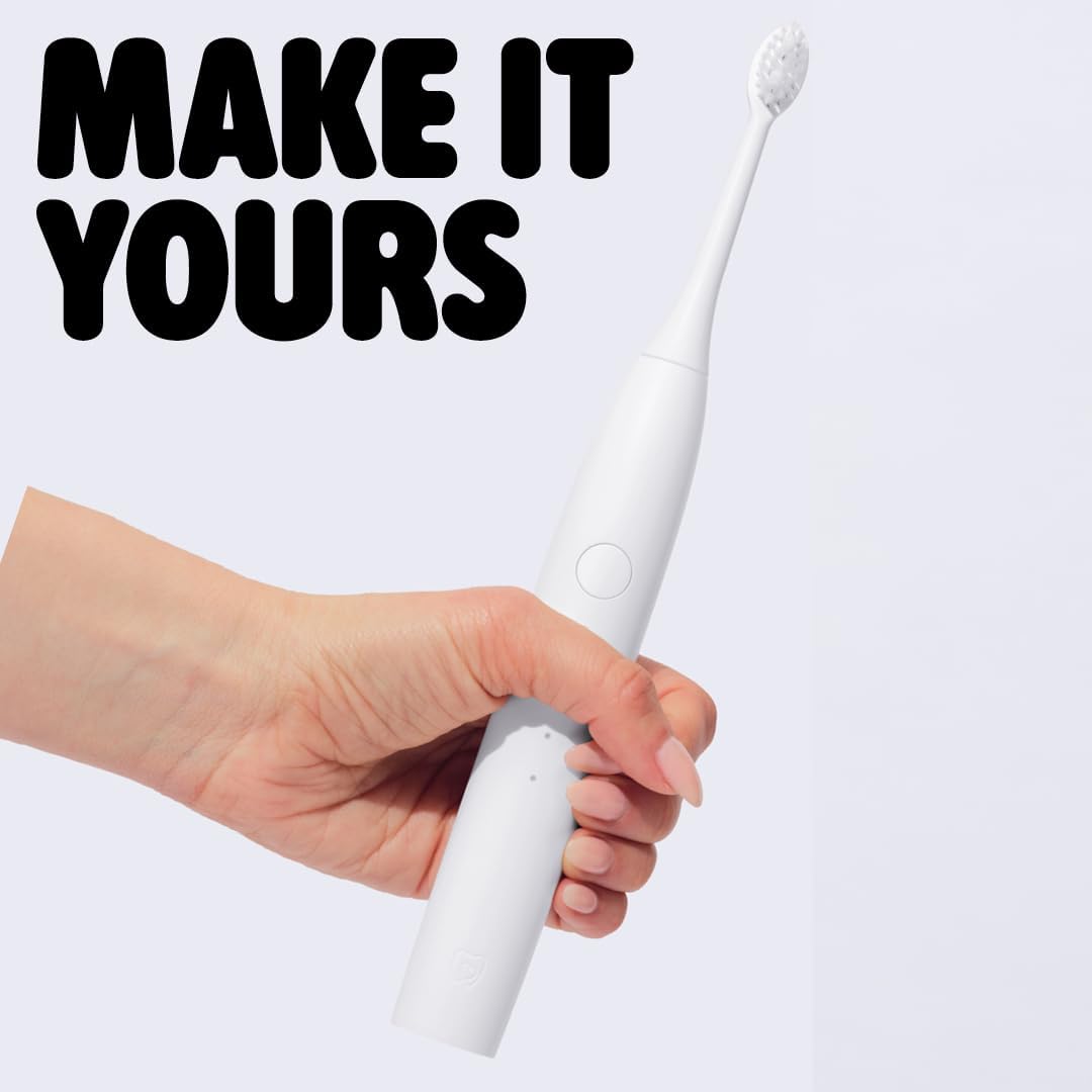 Spotlight Oral Care Sonic One Electric Toothbrush for Adults - Rechargeable Sonic Toothbrush, Made by Dentists, Deep Cleaning, Extra Heads, 2 Brushing Modes, Suitable for Sensitive Teeth & Gums, White
