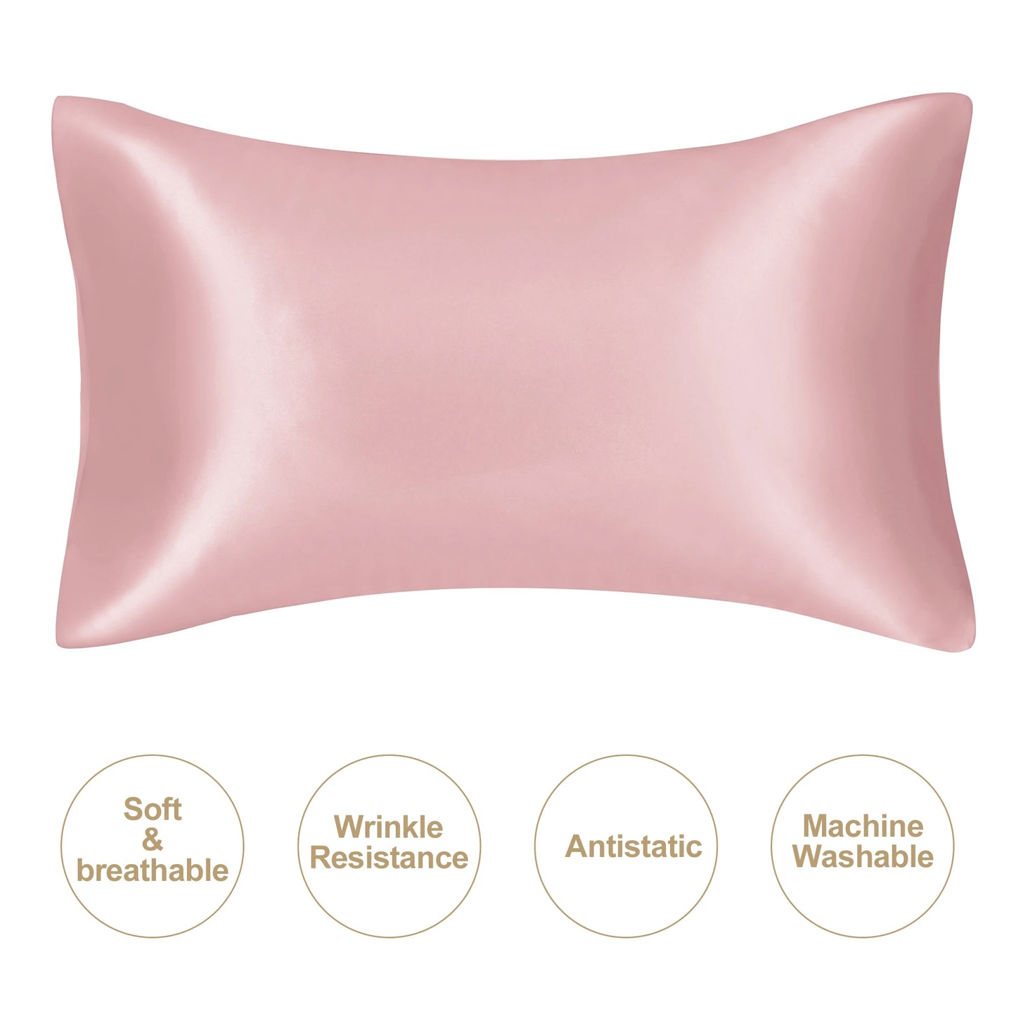 JuwenSilk silky stain pillowcase silky pillowcase