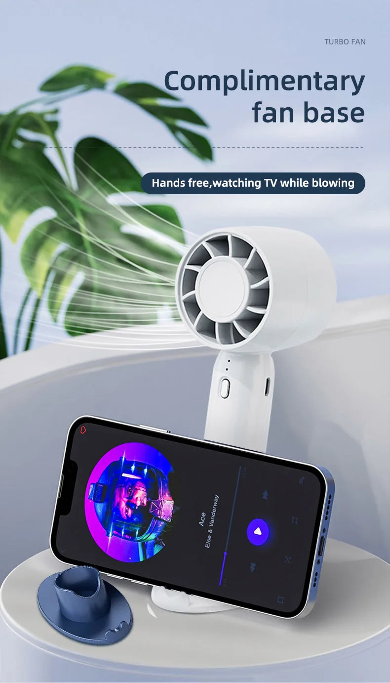 Small USB Rechargeable Fan Mini Handheld Cooler