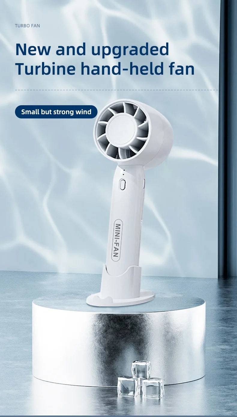 Small USB Rechargeable Fan Mini Handheld Cooler