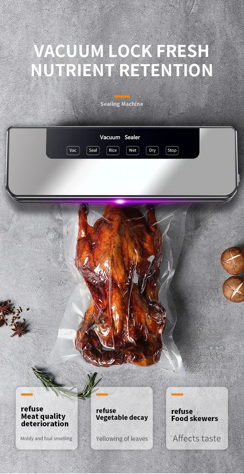 Electric Vacuum Sealer Packaging Machine