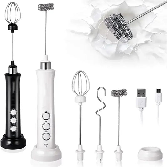 Wireless Rechargeable Electric Milk Frother