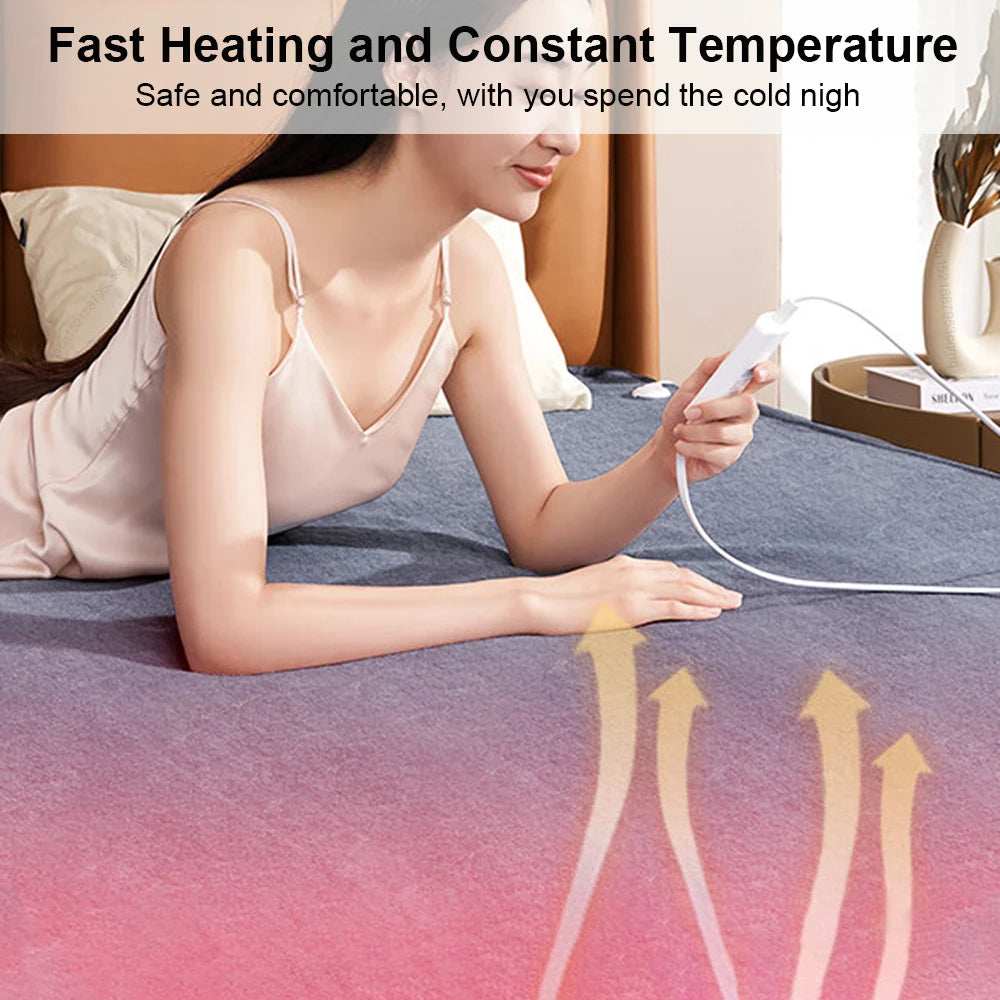 Electric Blanket 220V Heated Mattress Pad