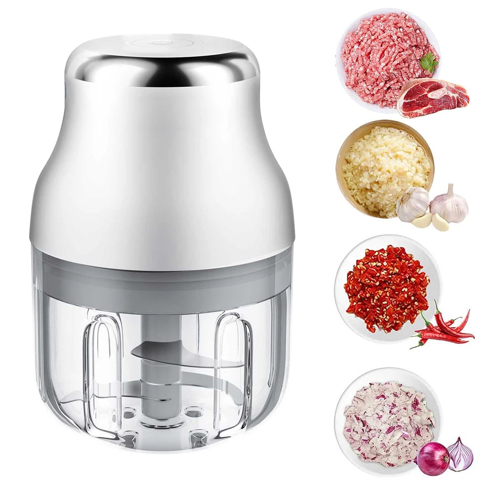 Electric Garlic Chopper Meat Grinder