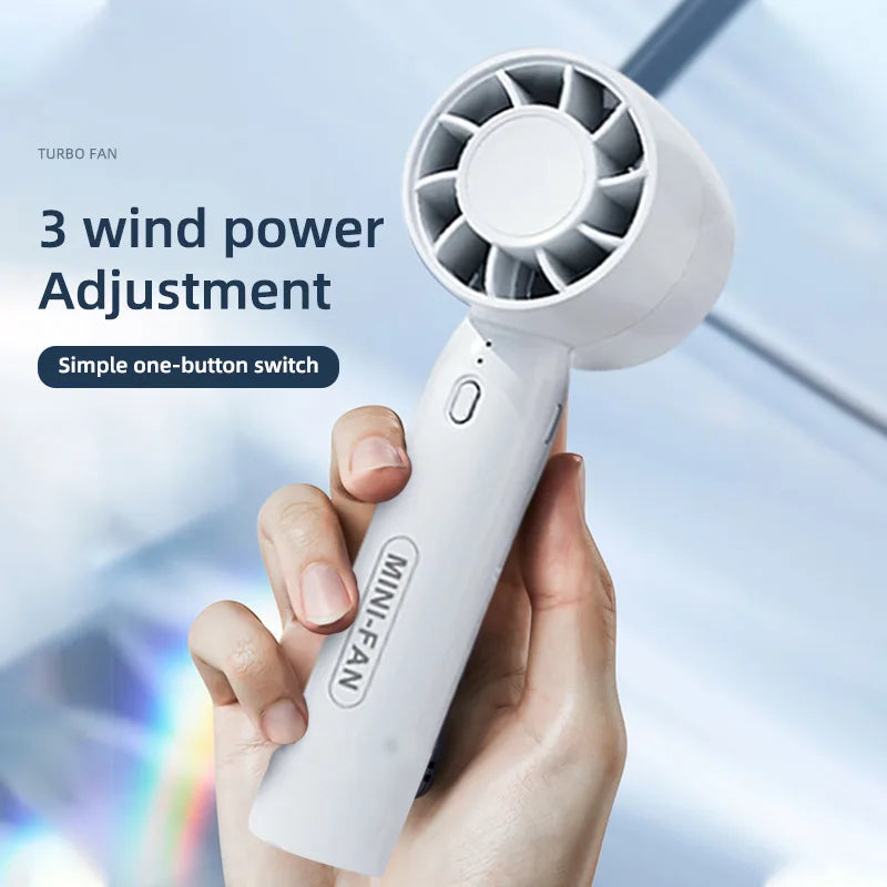 Small USB Rechargeable Fan Mini Handheld Cooler