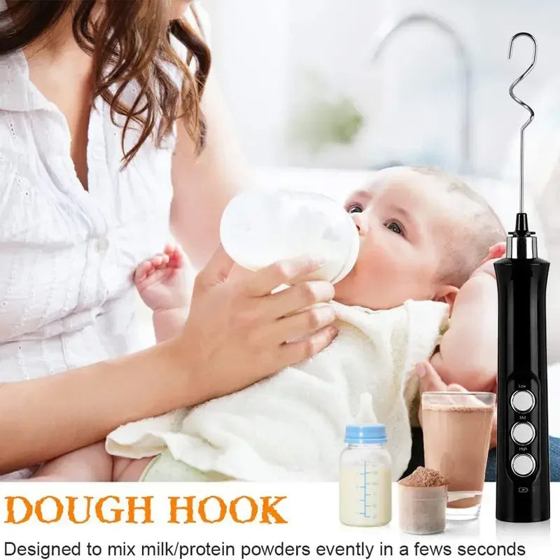 Wireless Rechargeable Electric Milk Frother